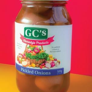 G.C.´s Plain Pickled Onions 500g